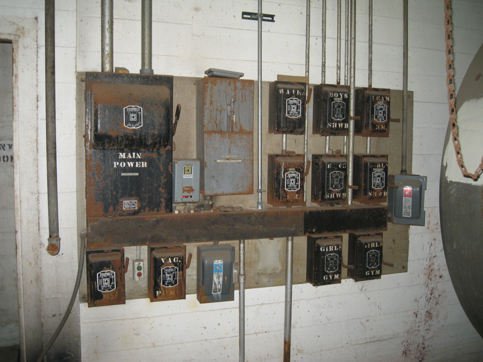 The original 1930’s Equipment Room
