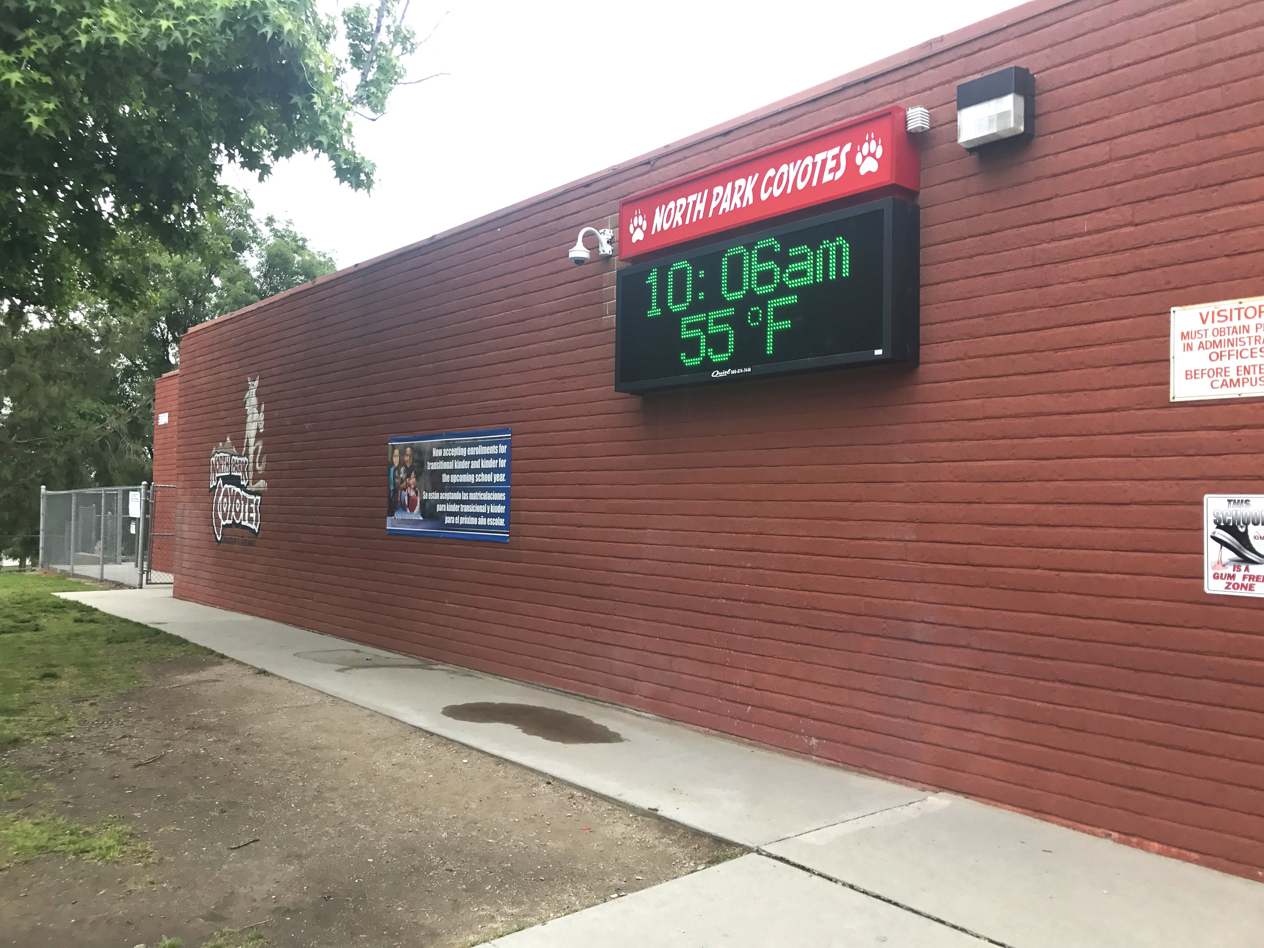 Campus Entry Feature Wall