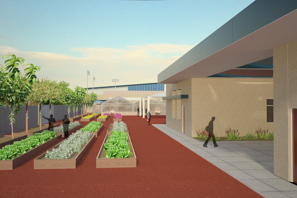 Indio High School Desert Sands Unified School District Sector: Agriculture Pathway: Ornamental Horticulture Type: New Construction Score: 148
