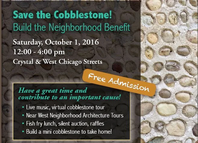Save the Cobblestone! Build the Neighborhood Benefit