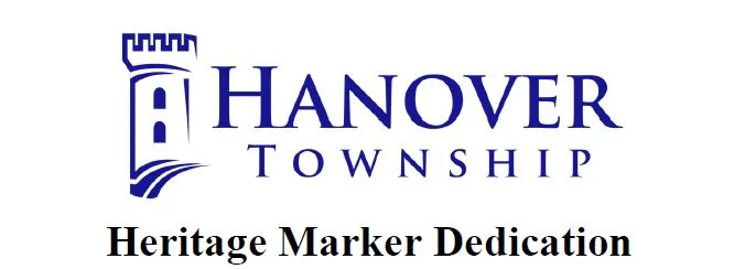 Hanover Township - Heritage Marker Dedication at Bluff City Cemetery