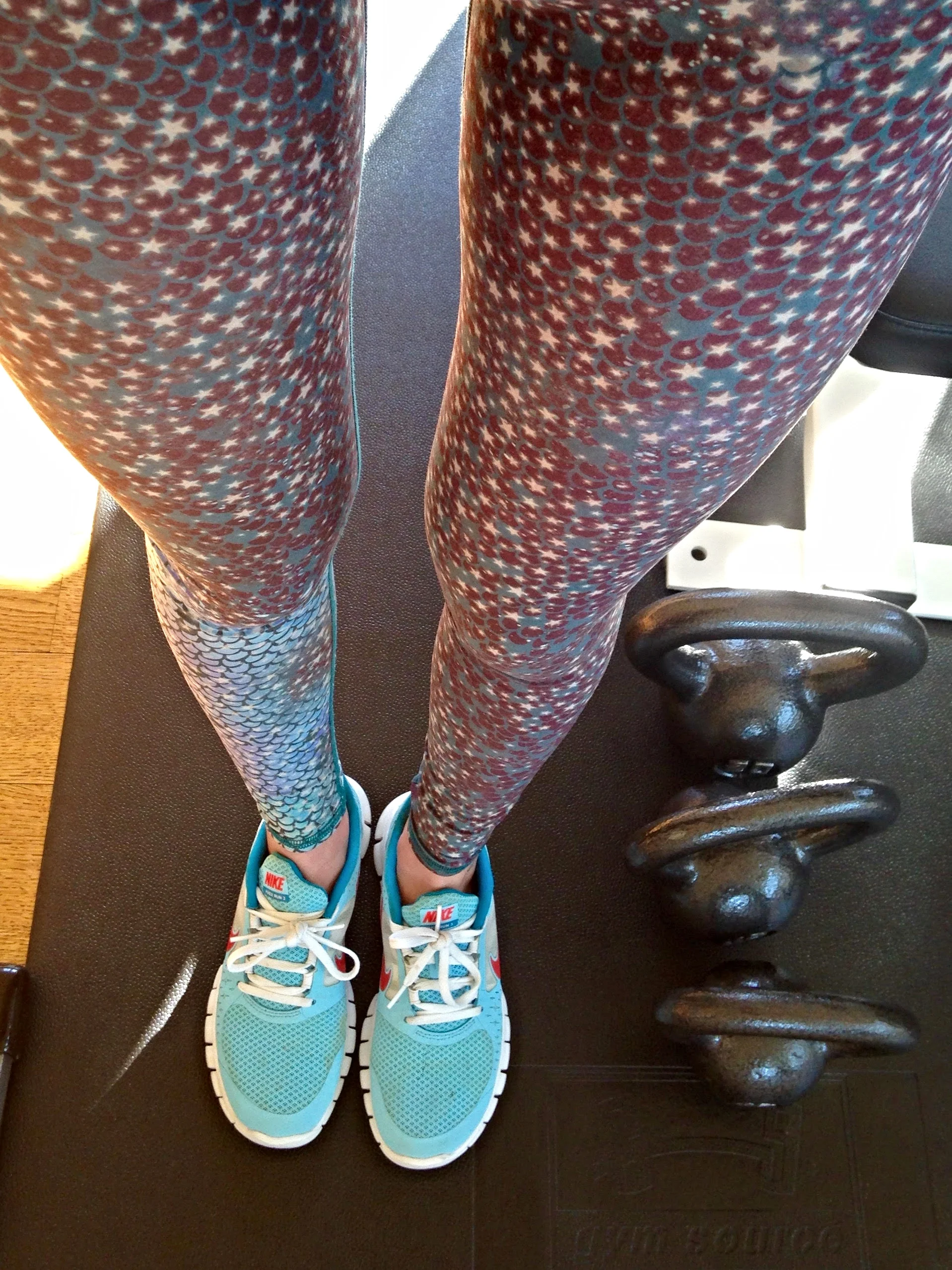 Photo: THE SWEAT SCENE Teeki Mermaid Fairyqueen Teal Hot Pant