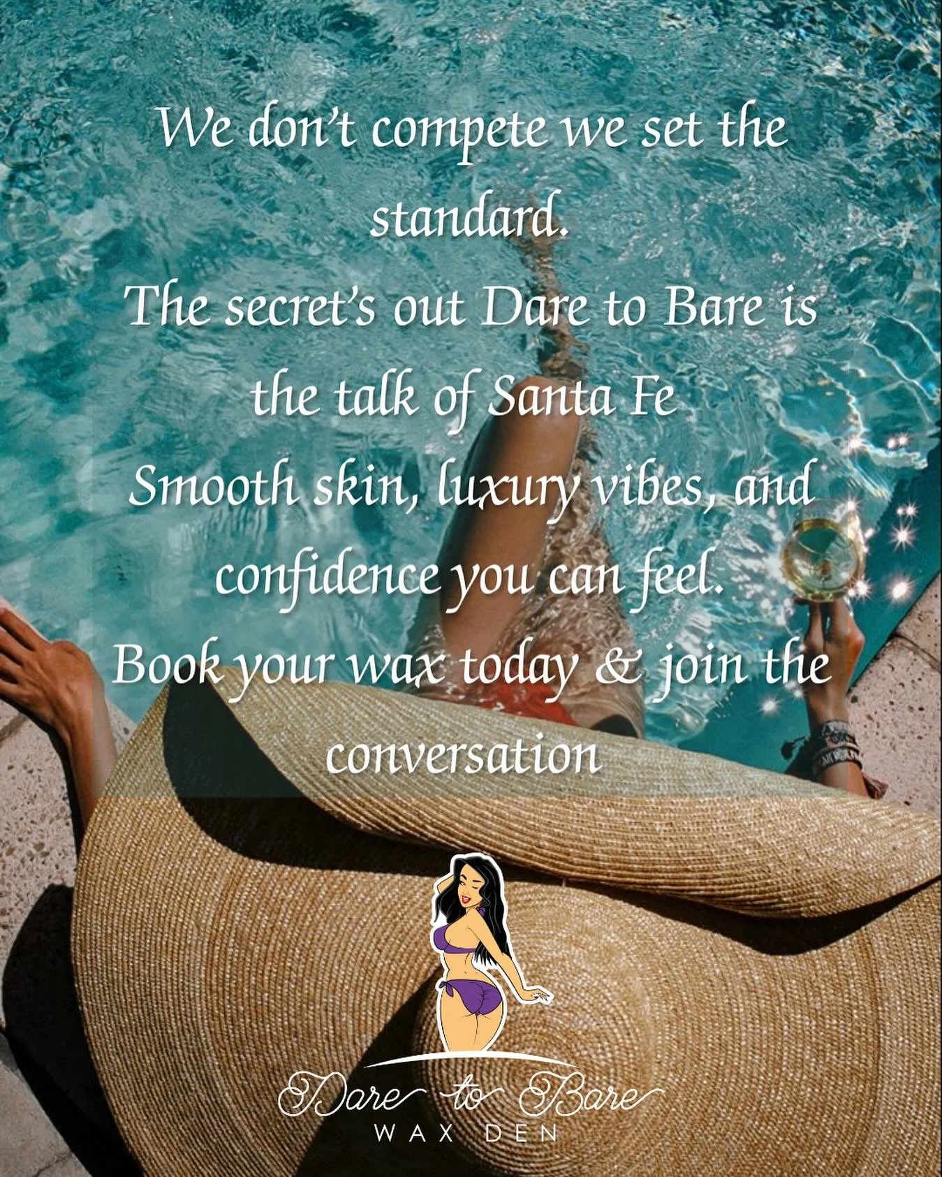 We don&rsquo;t compete we set the Standard.
The secret&rsquo;s out Dare to Bare is the talk of Santa Fe
Smooth skin, luxury vibes, and confidence you can feel.
Book your wax today &amp; join the conversation#
Link in bio 

#wax #brazilianwax  #santaf