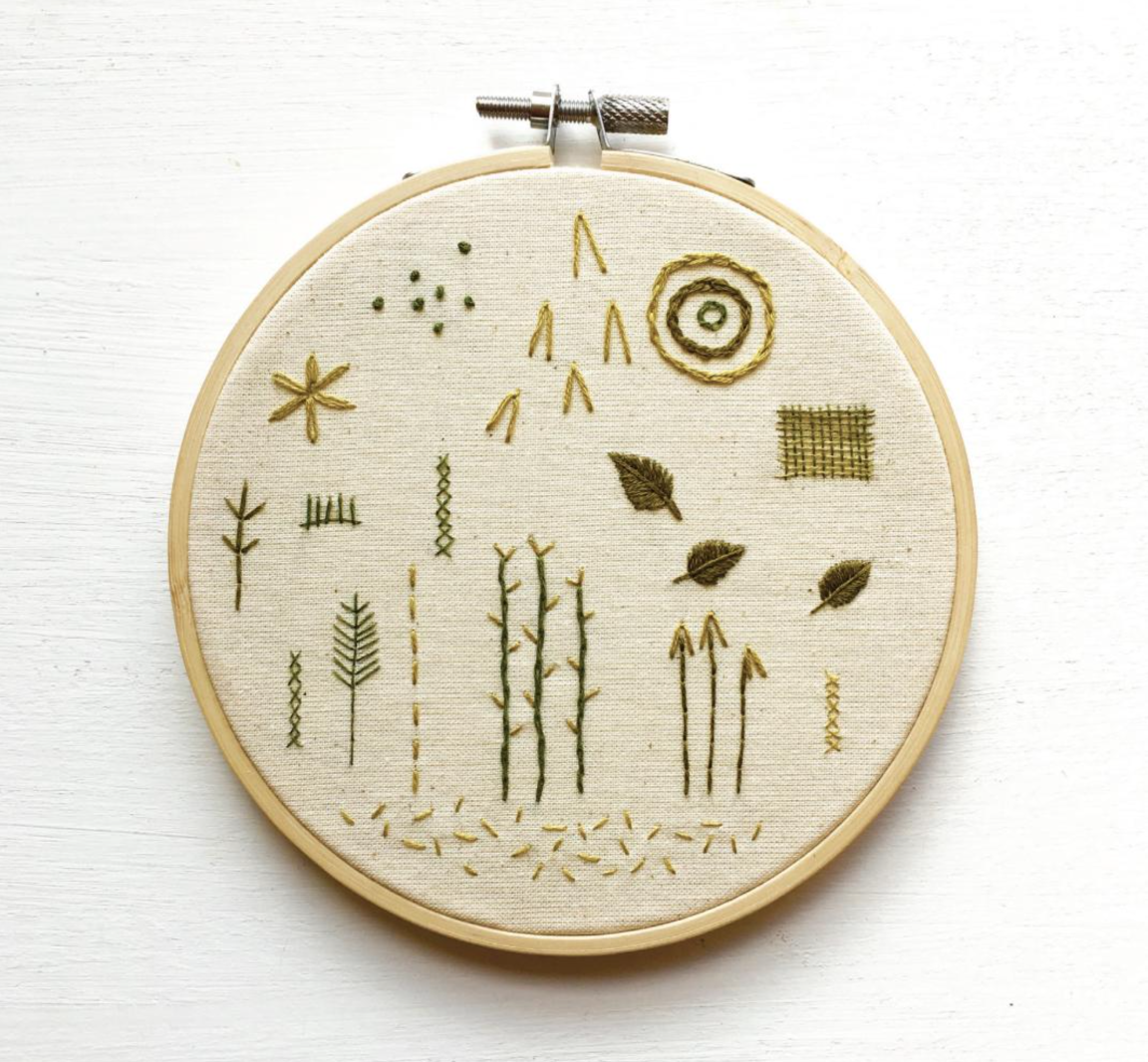 Botanical Stitch Practice
