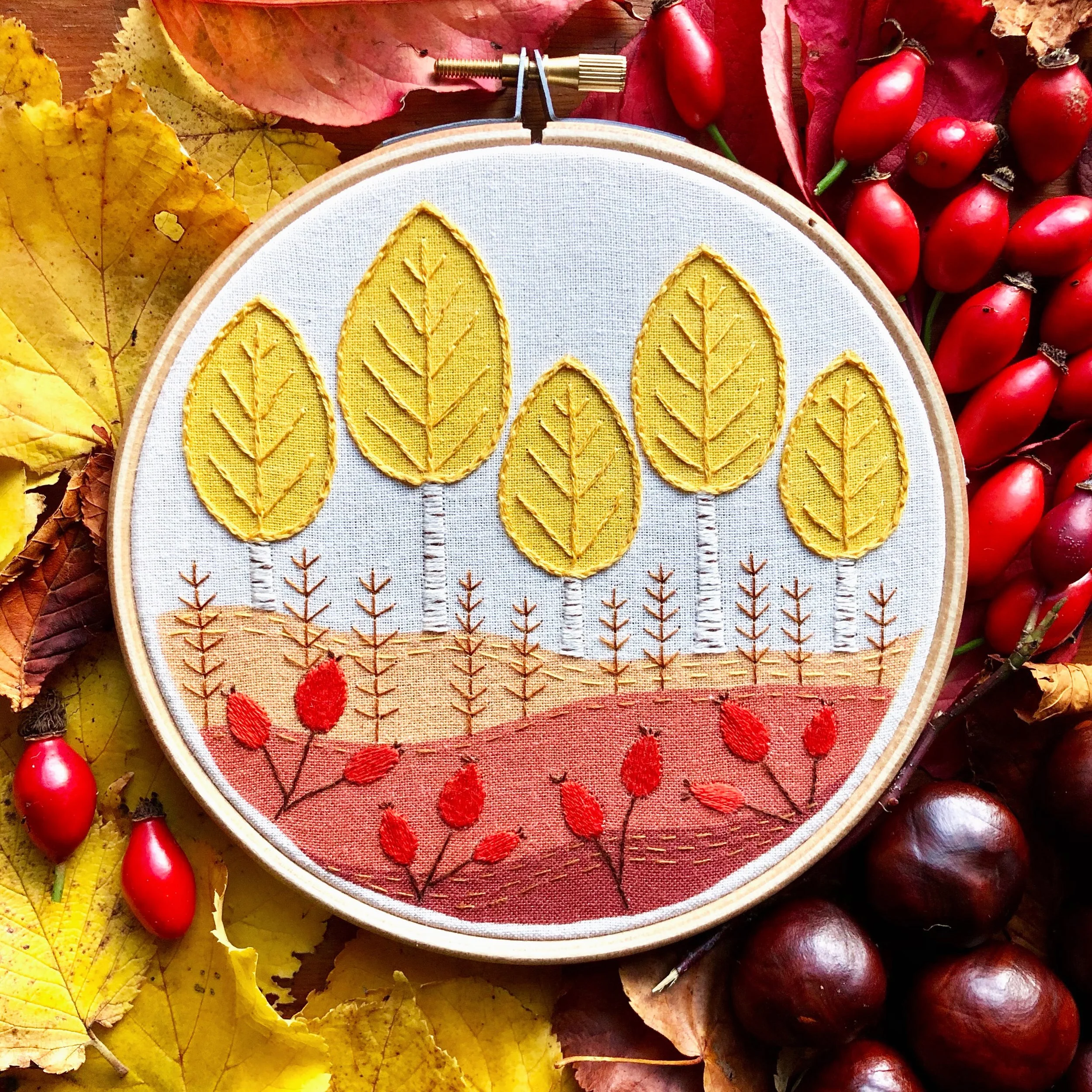 Autumn Landscape Embroidery Kit.jpg