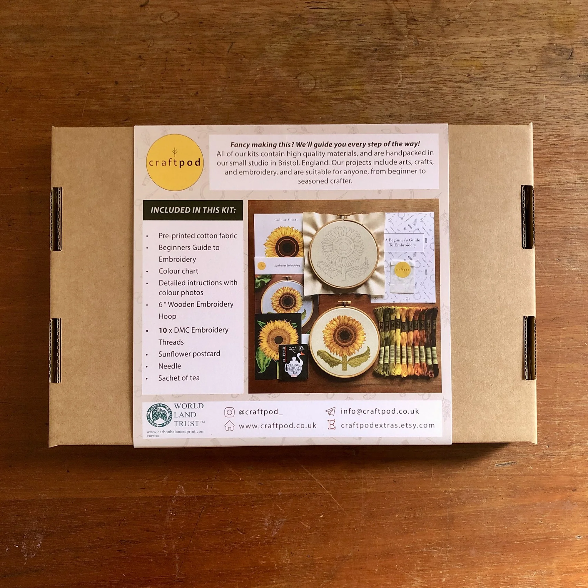 Sunflower Embroidery Kit.jpg