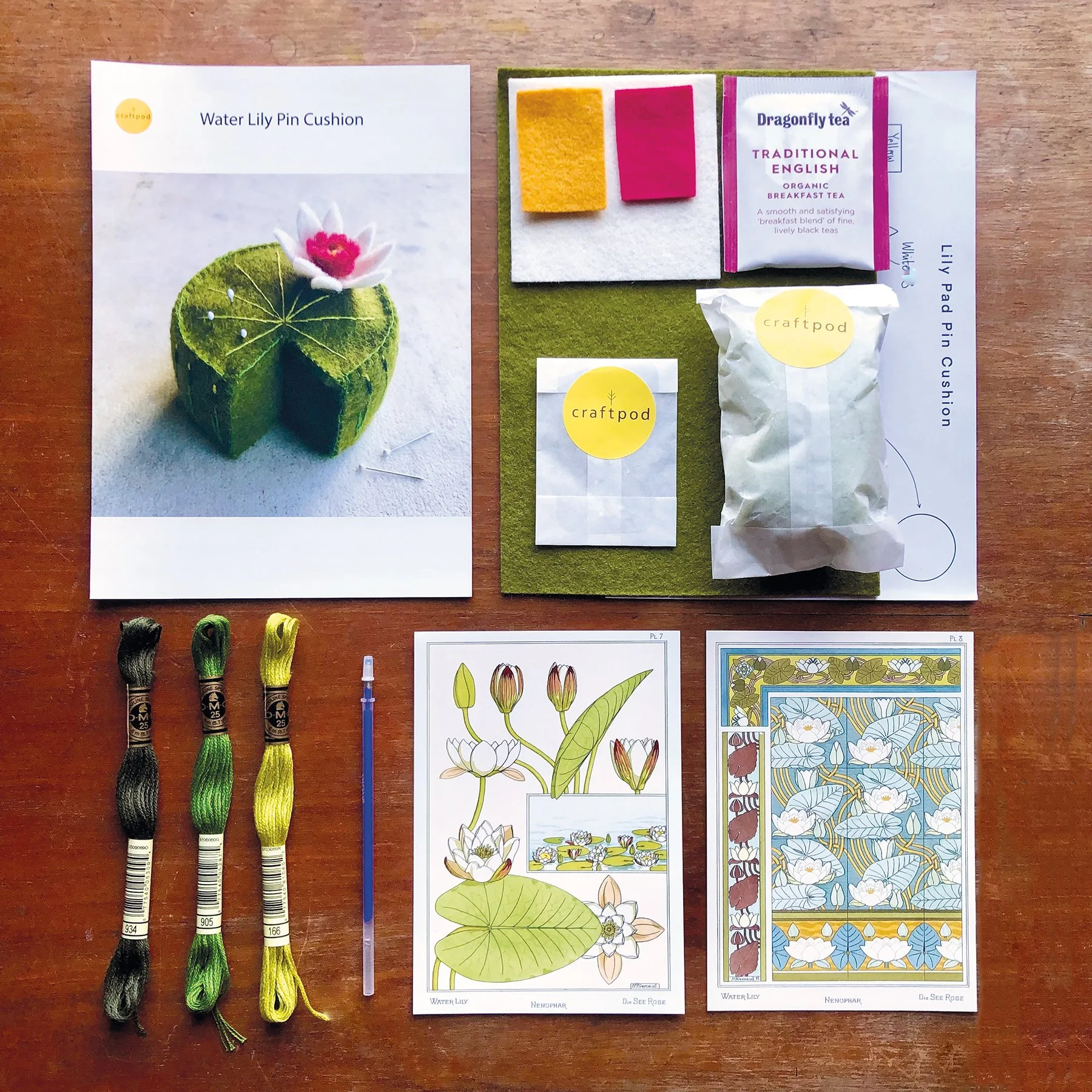 Lilypad contents.jpg
