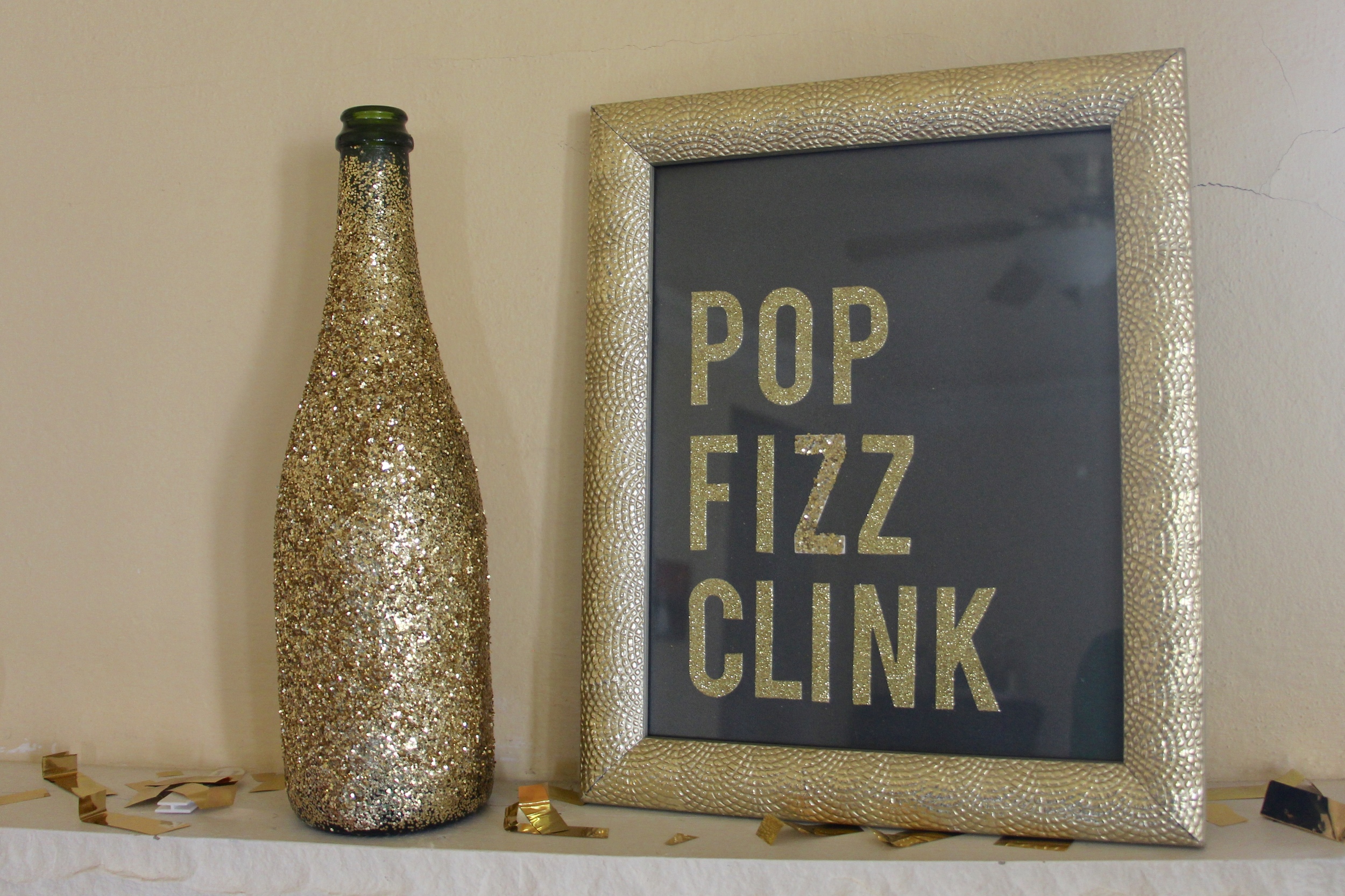 pop clink fizz sign