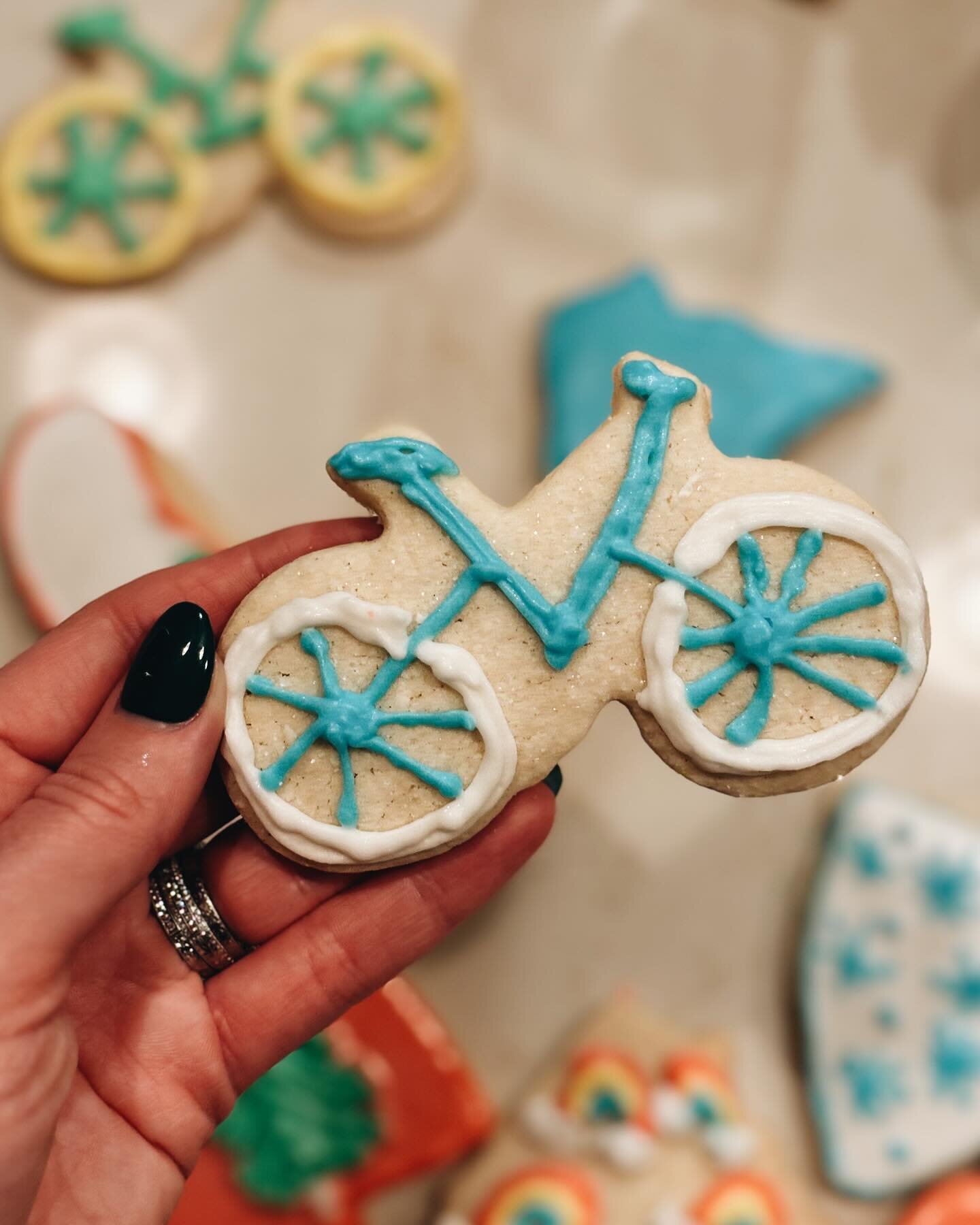 How a bike cookie cutter helped me in my grief last year&hellip;

Every year my mom, sister, and I make my grandma&rsquo;s recipe for Christmas cut out cookies. I always get the job of rolling out the dough, pressing in the cookie cutters, and delive