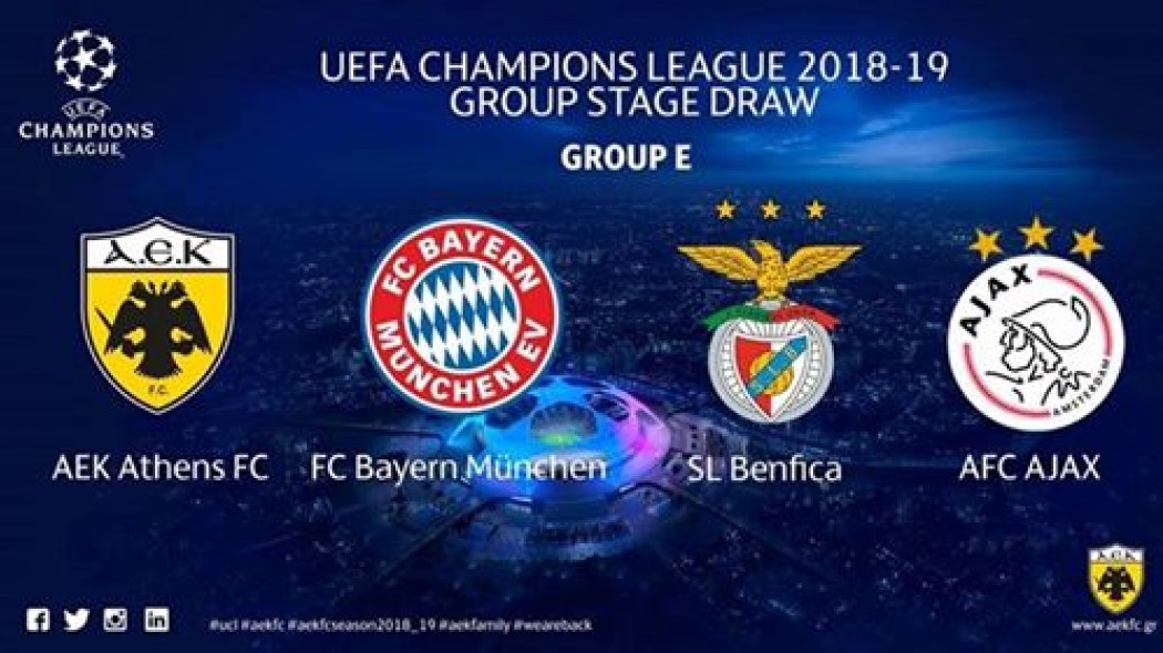 fixtures uefa champions league 2018