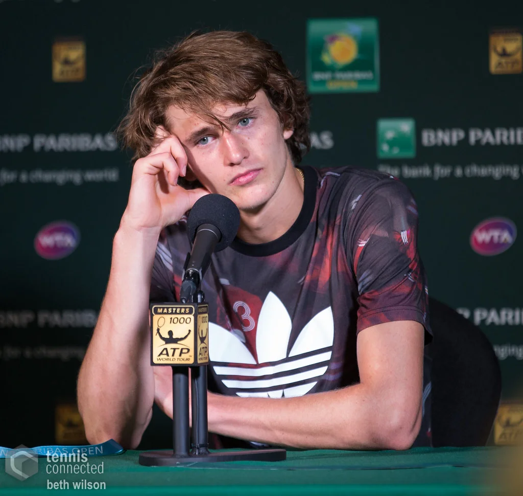 Zverev was “not very pleased” about the Tsitsipas/Kyrgios pairing