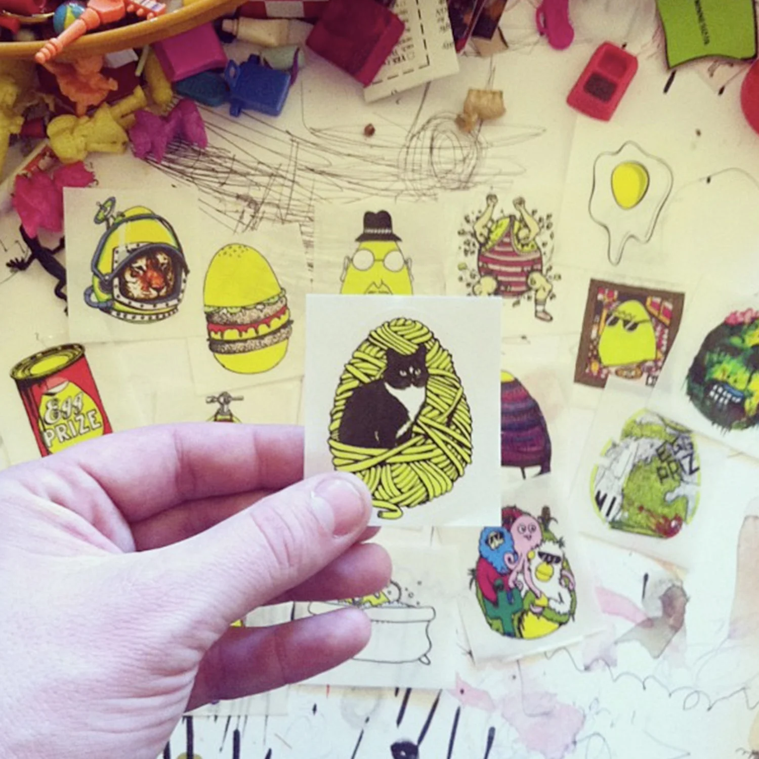 Sticker prints