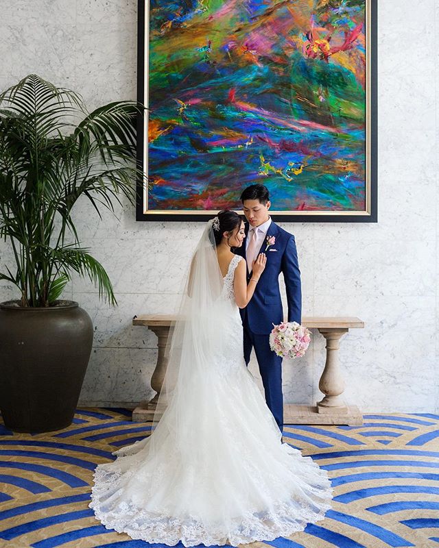 Hotel Nikko has got some style!  Congratulations @a_yeee @json_liao #sanfranciscoweddingphotographer #hotelnikko #weddingphotography #davidkimphotography #bayareaweddingphotographer