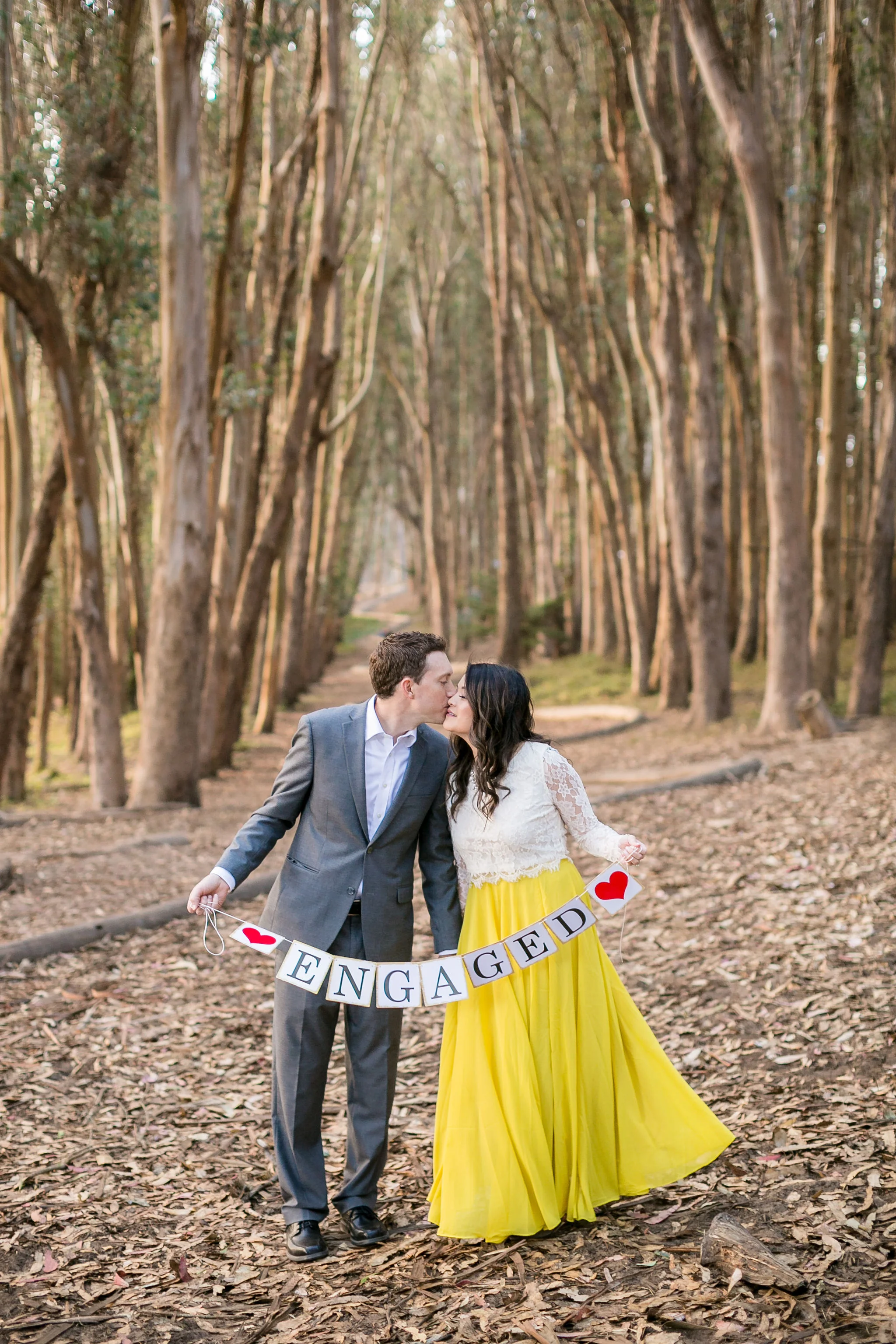 Crissy Field and Lover's Lane Engagement Session
