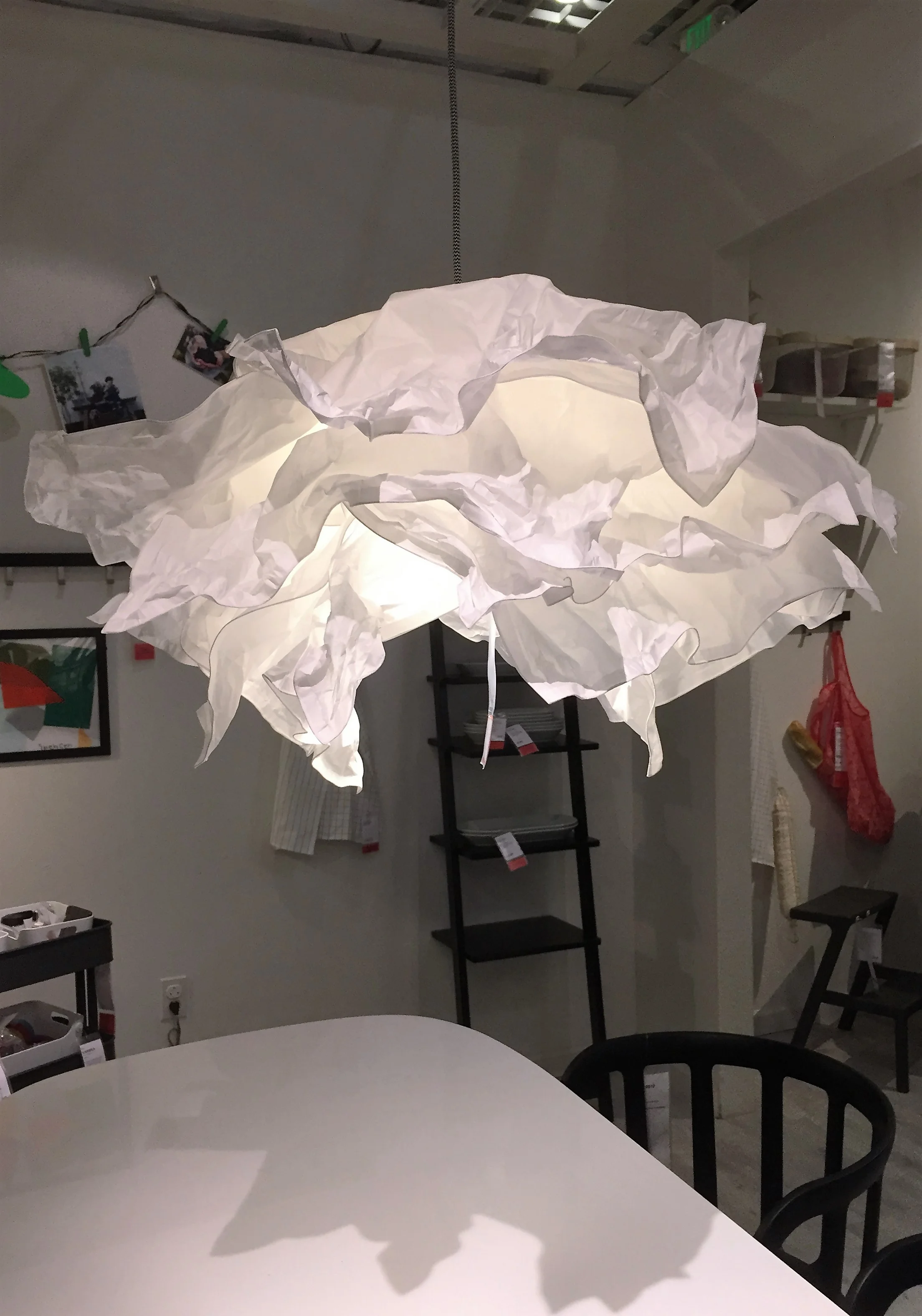 KRUSNING Pendant lamp shade, white $19.99