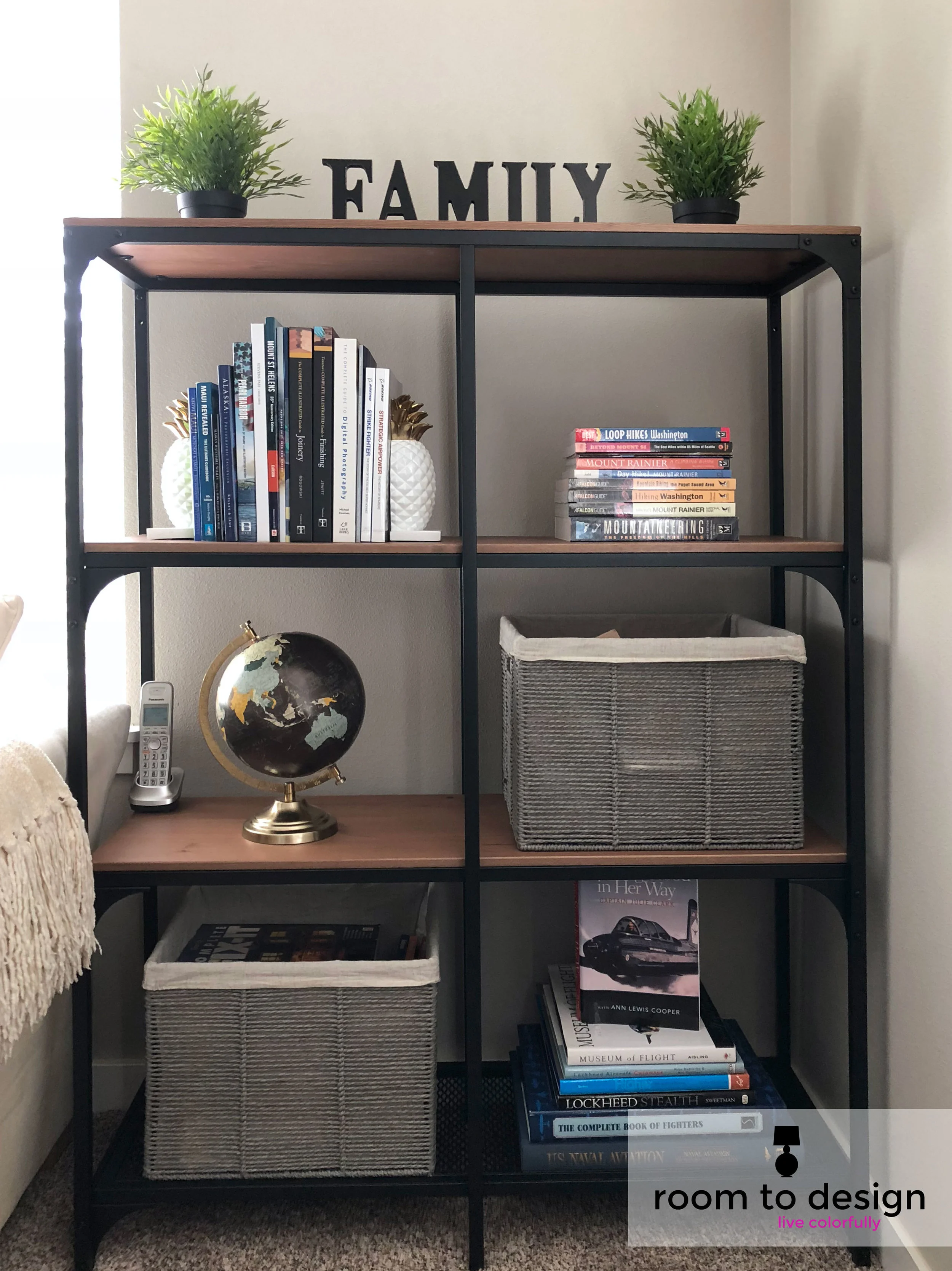 Ideas for a Budget Friendly Home Office For Two — Room to Design