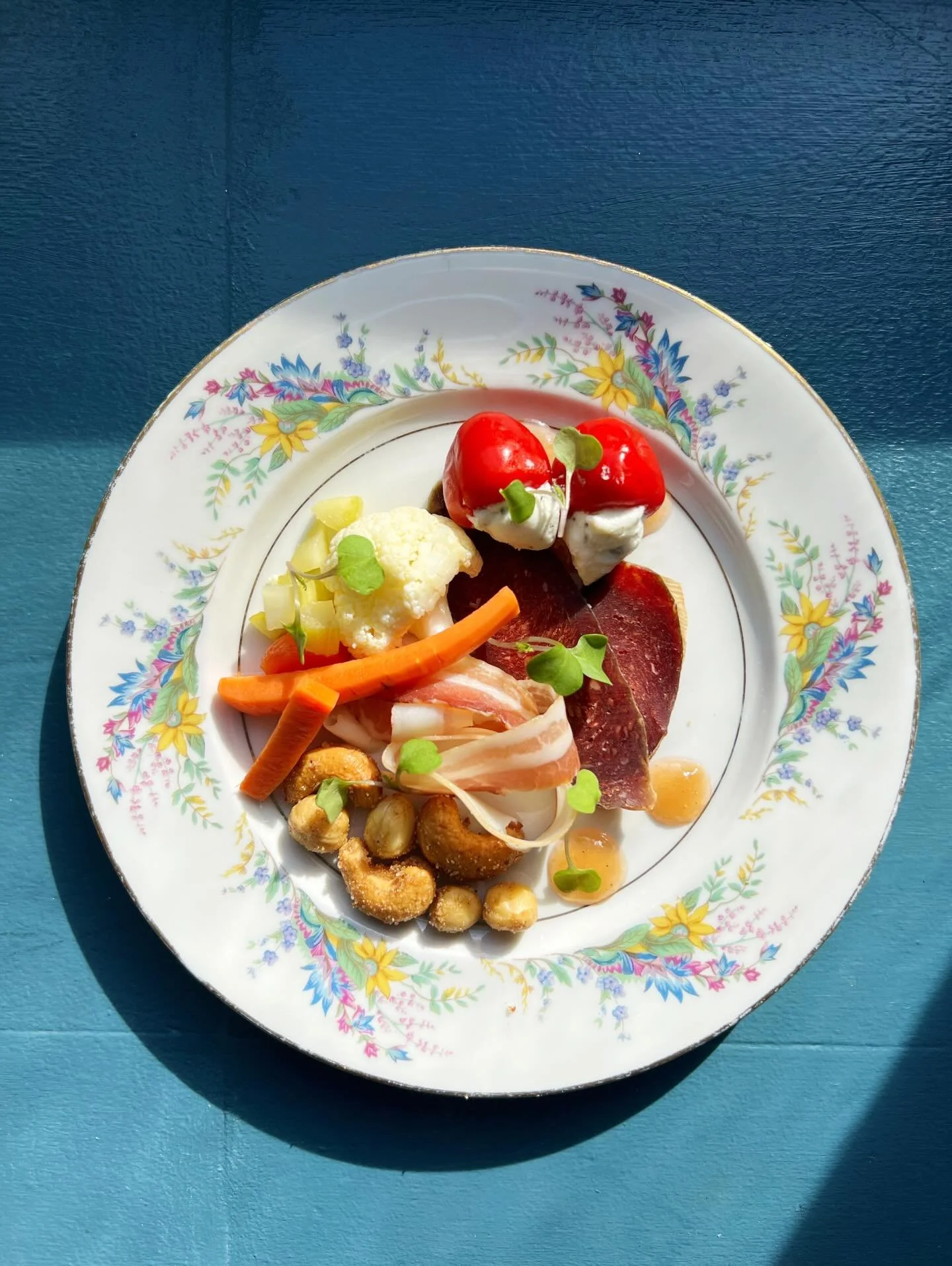 🌷🌿🪻☀️🌺

H A P P Y ✨ S P R I N G

another outstanding wine dinner in the books! 
Sam from @samuel4nderson and the lovely @jerushafrost 
showcased some delicious Italian wines for this 
epic Italian themed dinner 🇮🇹 

🌷🌿🪻☀️🌺

Charcuterie
hous