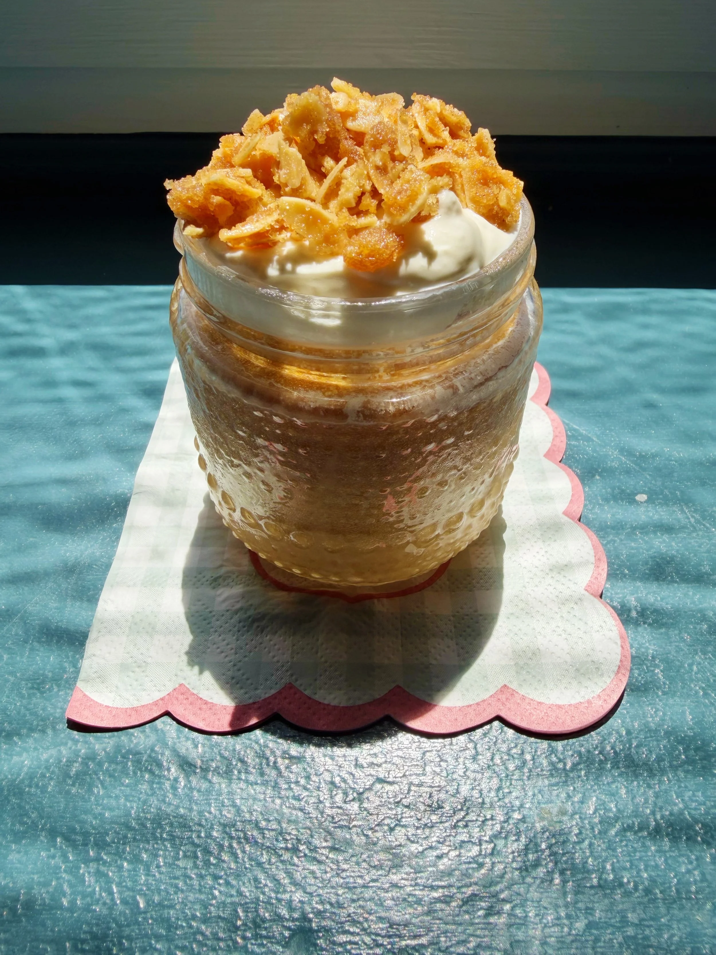 🌿☀️🍴🌿☀️🍴

frozen tres leches
vanilla bean sponge cake
cream cheese frosting
salty candied almonds

🌿☀️🍴🌿☀️🍴

✨gorgeous weather alert✨

we have opened the PATIO for the weekend

tonight - Friday, July 24th
and Saturday, July 25th 

🌿☀️🍴🌿☀️?