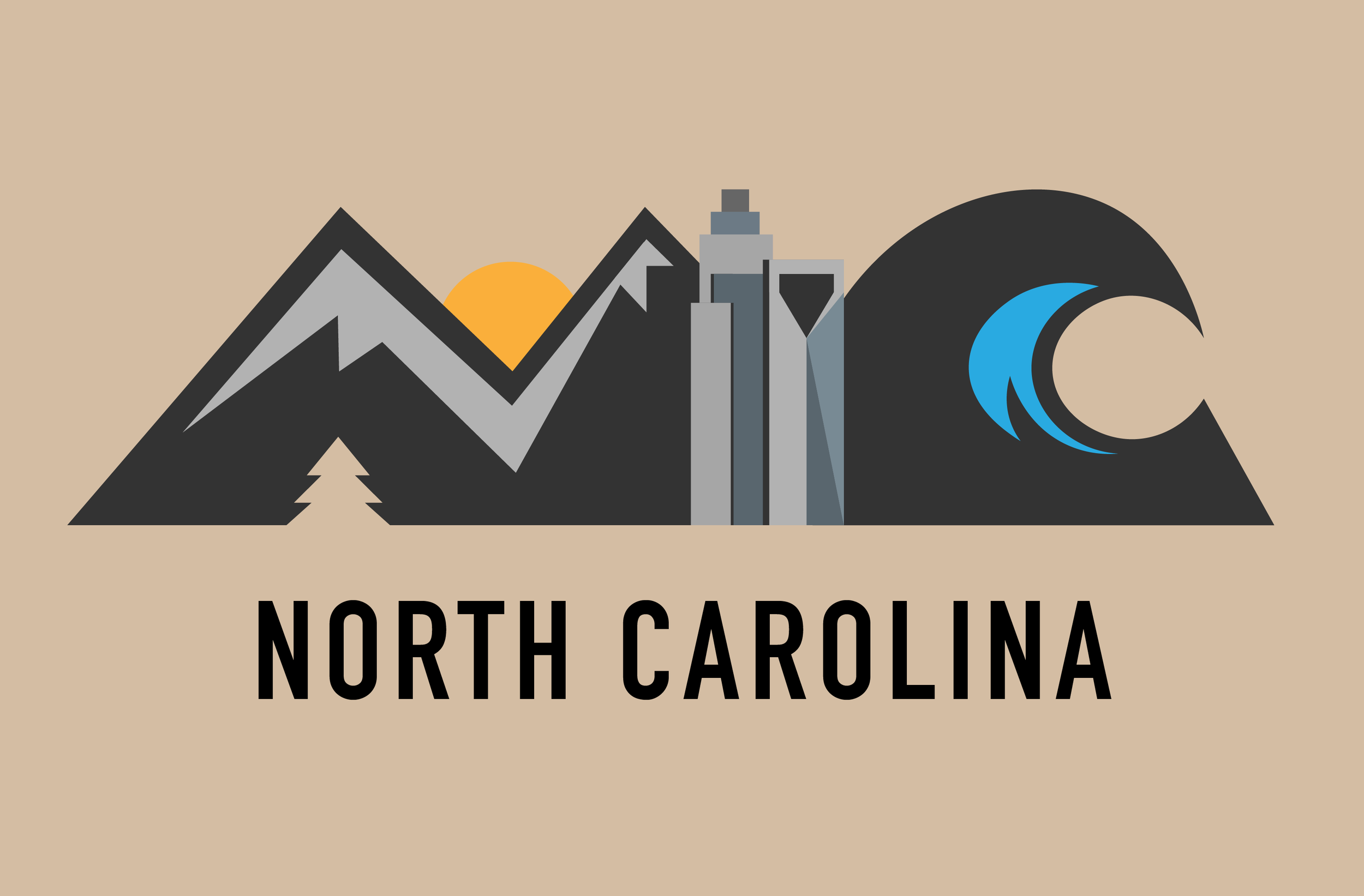 North Carolina Graphic | Clothing &amp; Merchandise
