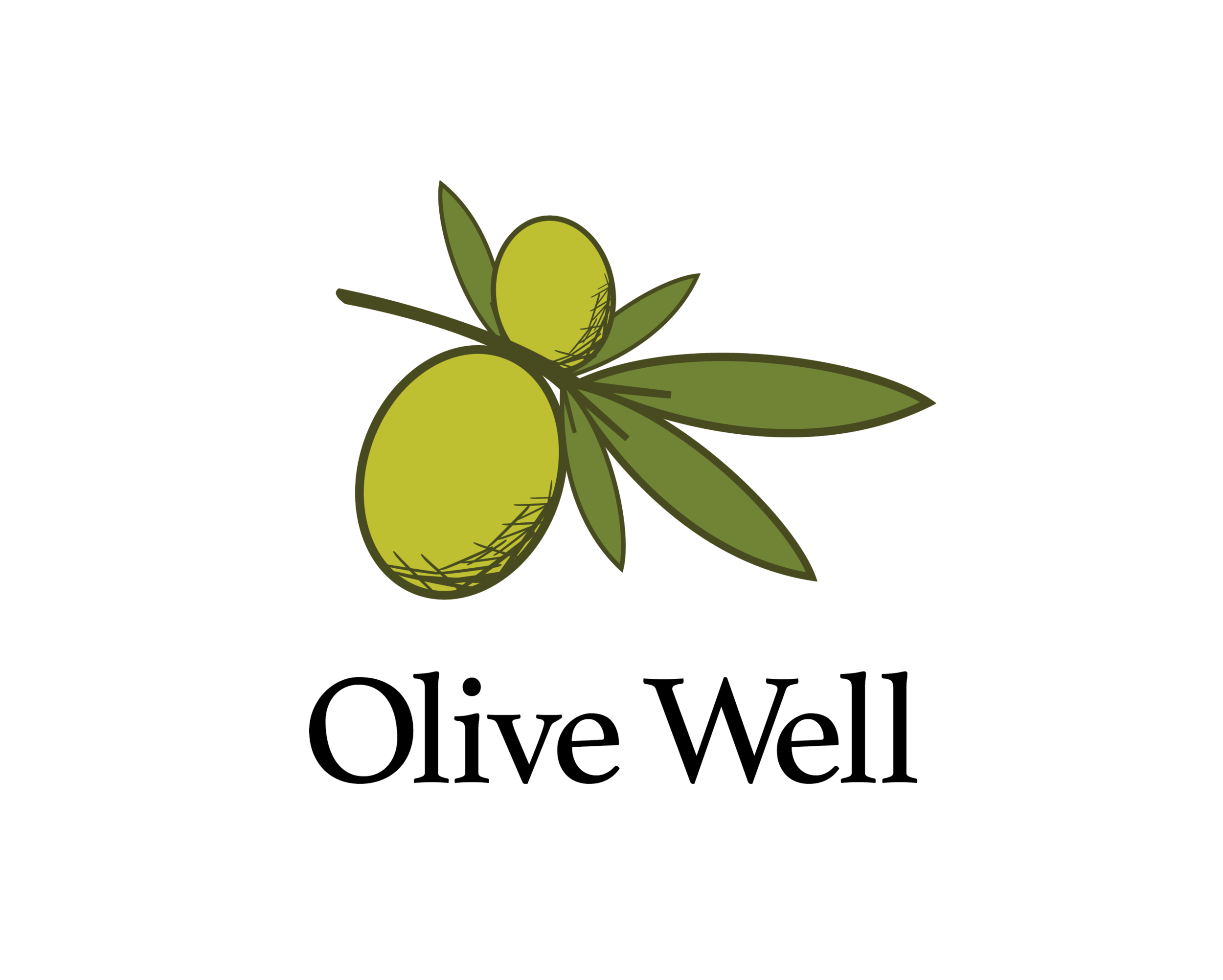 Olive Well | Logo Illustratrion