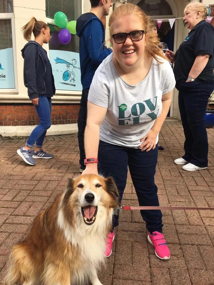 We even had furry supporters at the Coffee Afternoon!