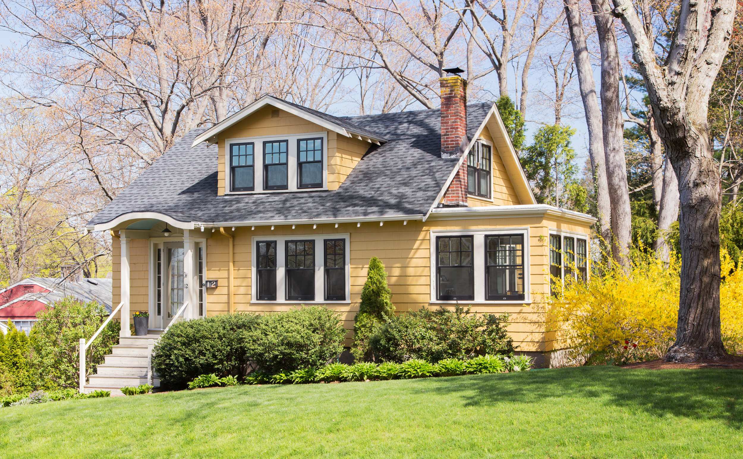 Bird's Hill is a gut-renovation of a charming Arts and Crafts bungalow from the 1920's. The project included a complete interior gut, new windows and insulation, tearing down an old furnace chimney, opening up interior walls, all-new electrical and plumbing, a new kitchen, and new interior finishes.