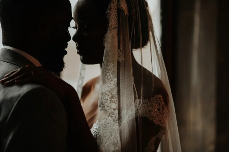 couple share intimate moment at froyle park