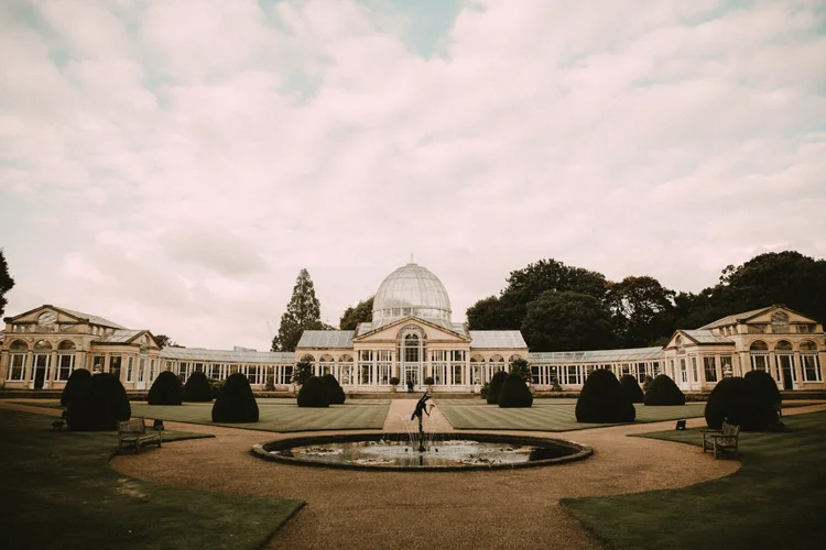 landscape shot of syon park