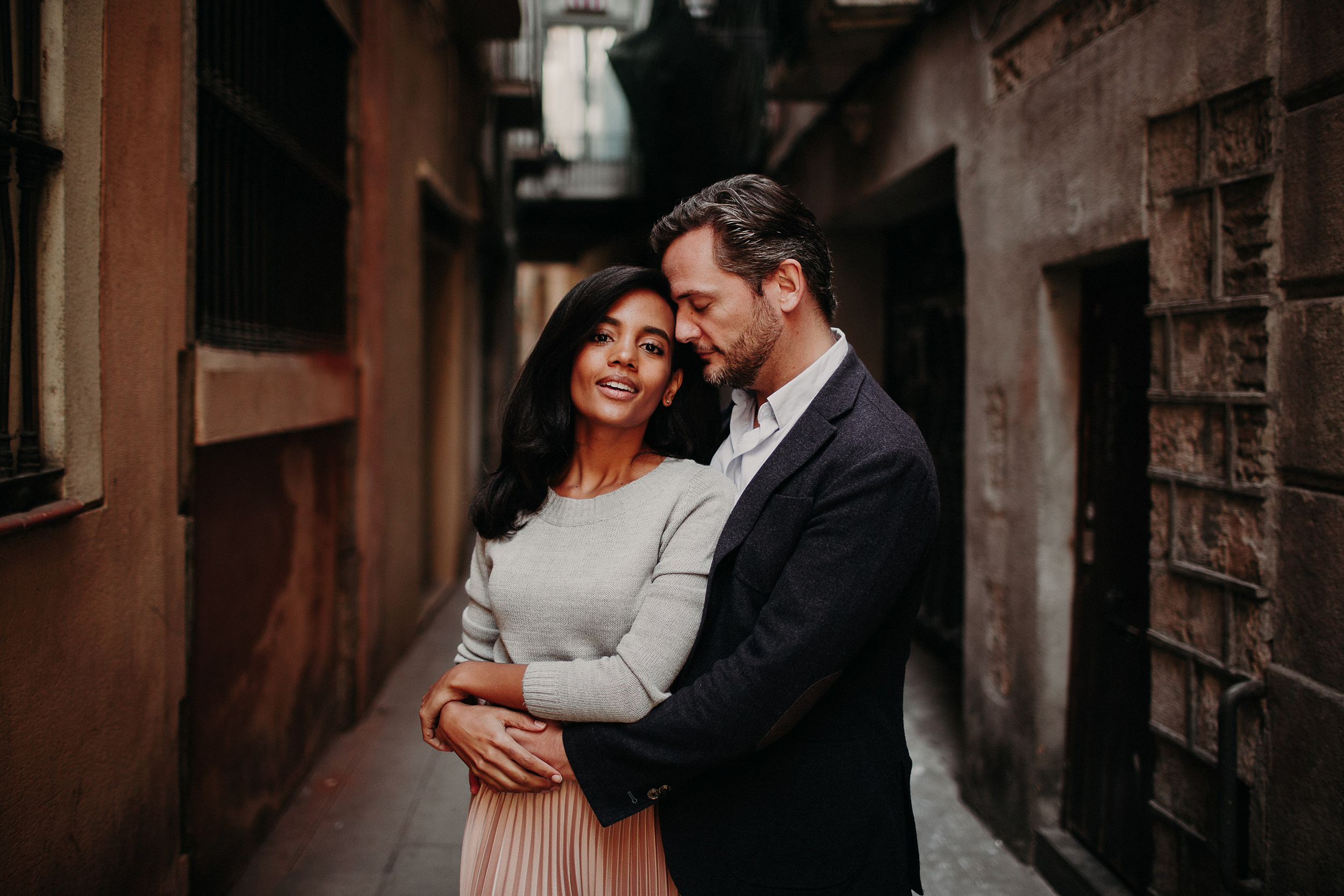engagement photo locations in Barcelona