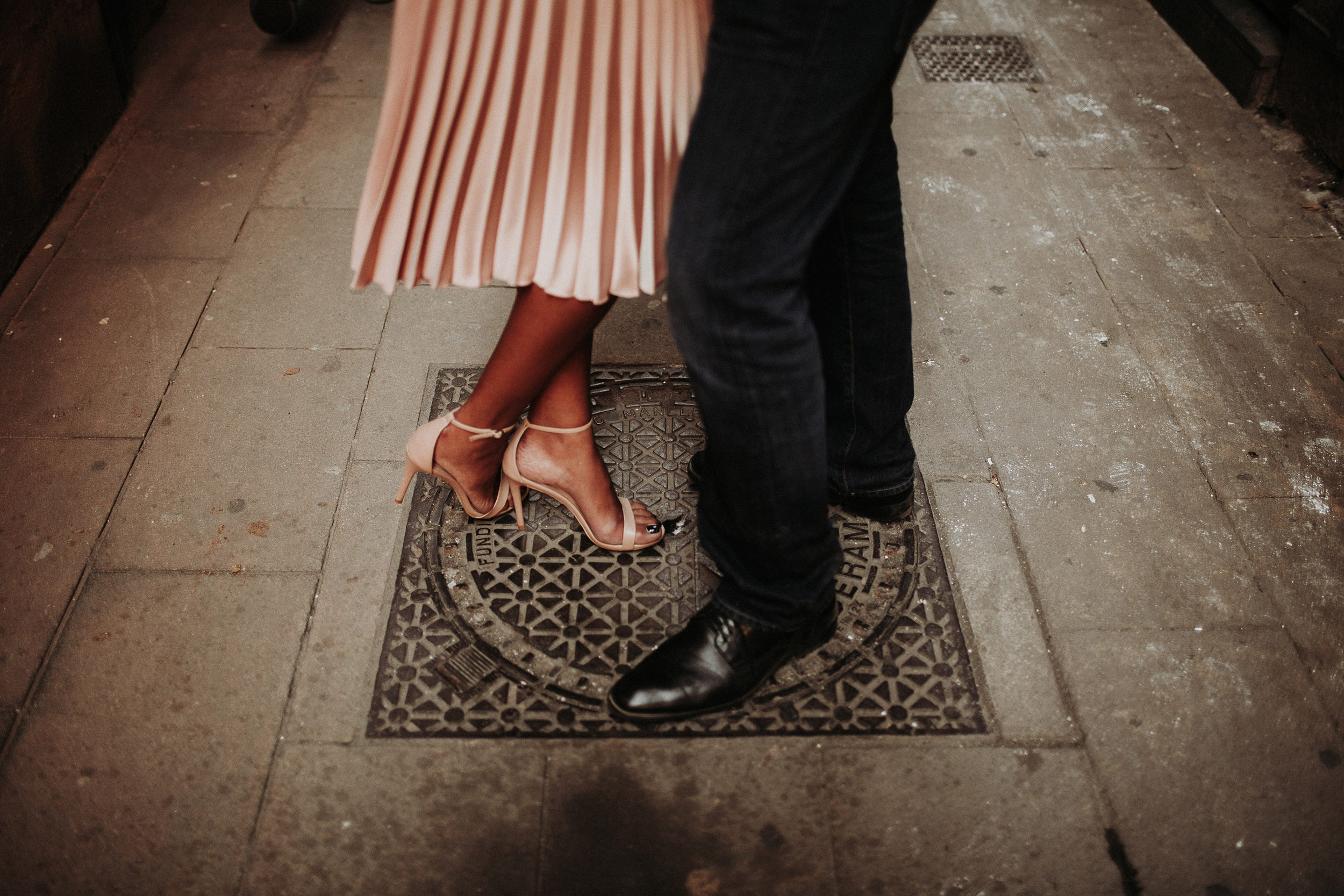 engagement photo locations in Barcelona