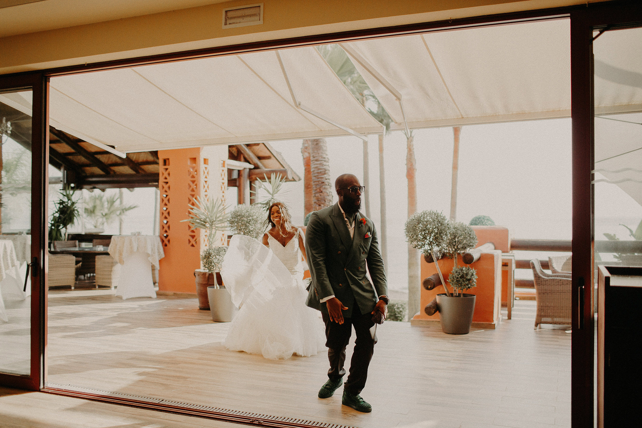 creative wedding photographer in malaga