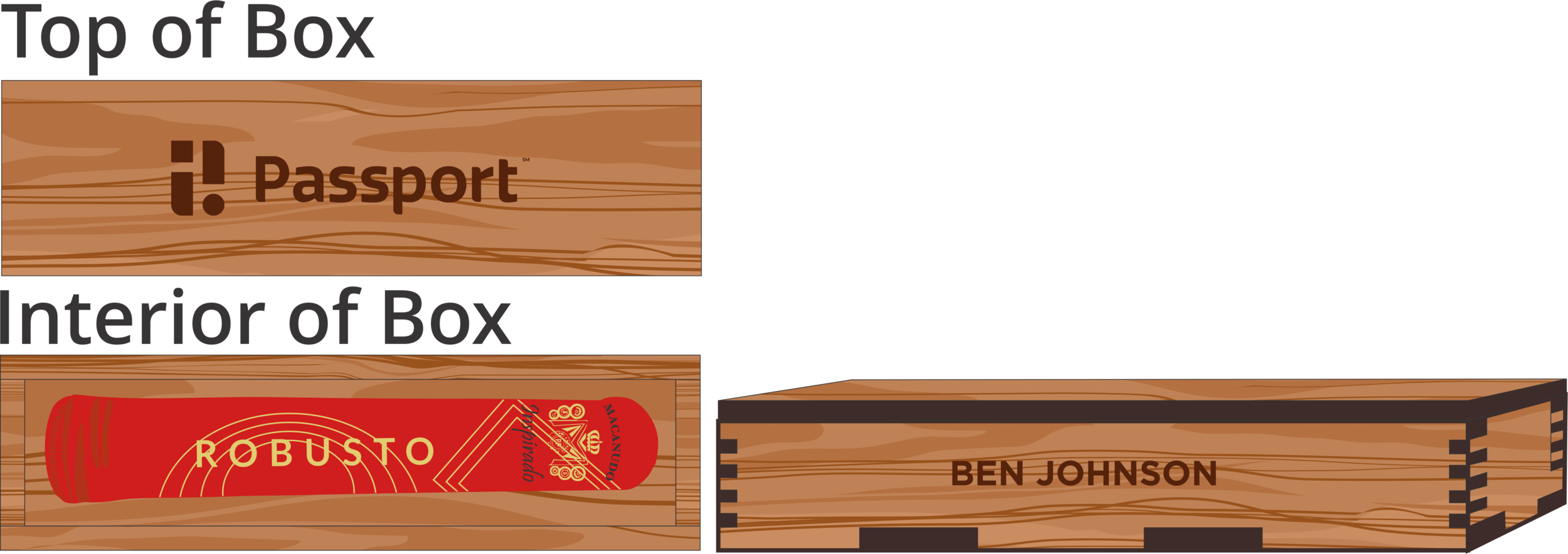 Single Cigar Box