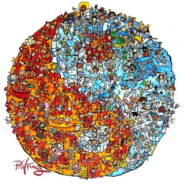 Yin Yang Heaven Hell