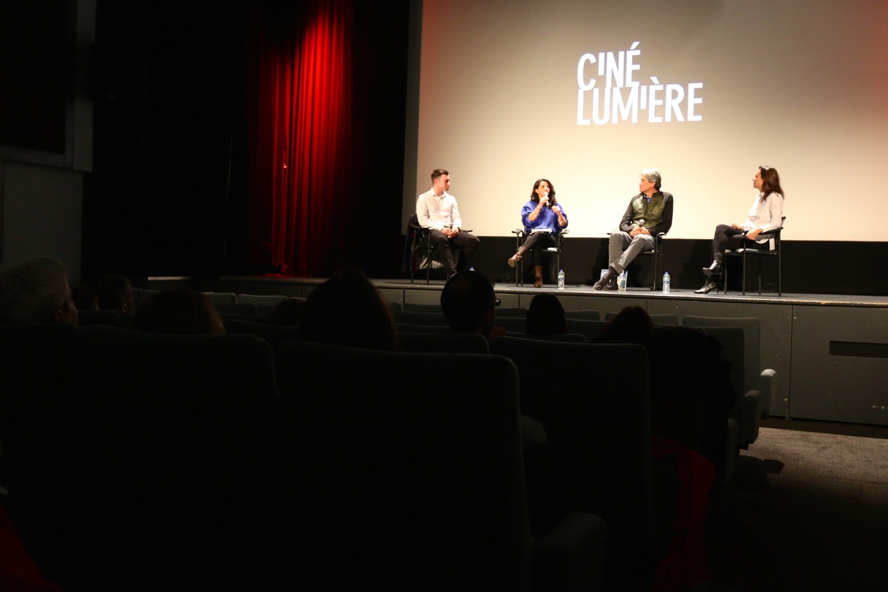 From left to right: Sergeant Ollie Bainbridge, Nabeelah Shabbir, Luc Hardy, Marie-Laure Vercambre