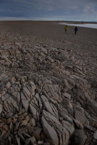 Rock formation (splitting due to ice).