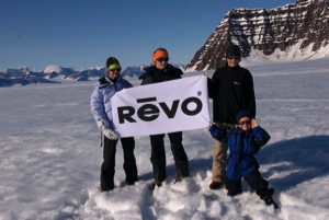 Celebrating with REVO, our main sponsor.