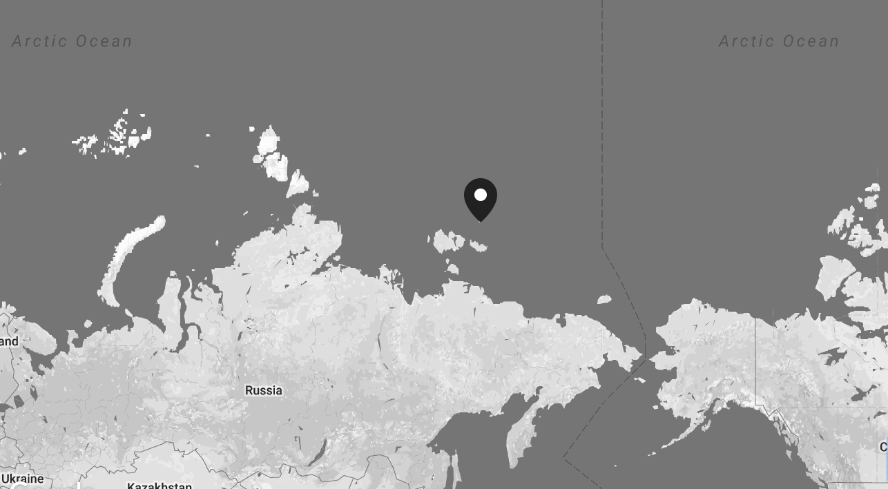 Location of the expedition