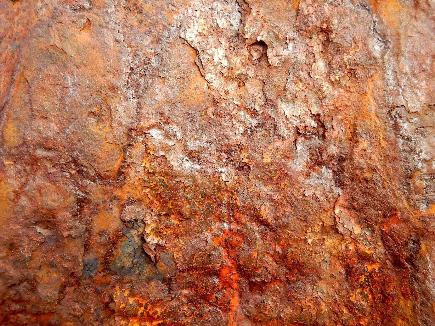 Just old anchor's rust