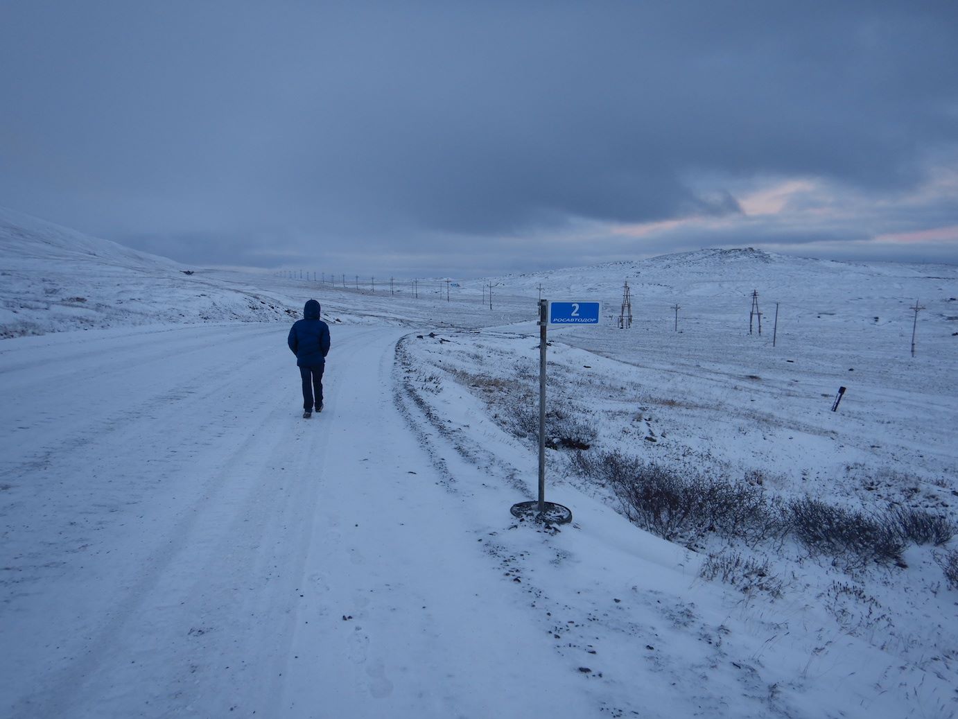 Legendary adventure/discovery film director Bertrand Delapierre uses his walking commute in Tiksi to think about our film's title ideas...