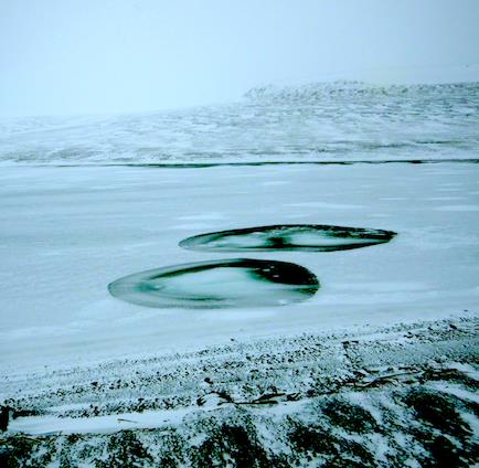 Arctic landscape in the New Siberian Islands ...