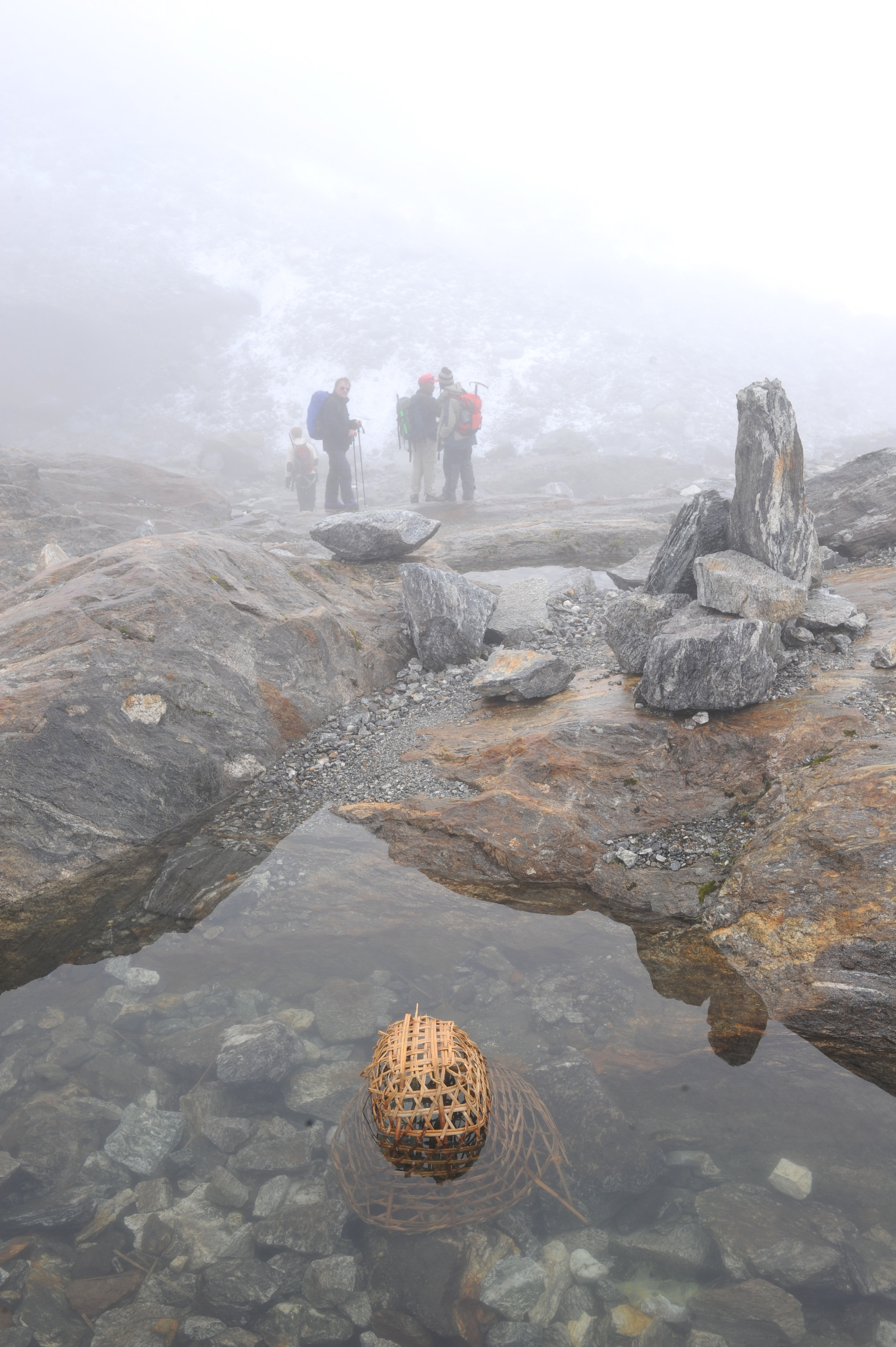 Approaching Mera Glacier.