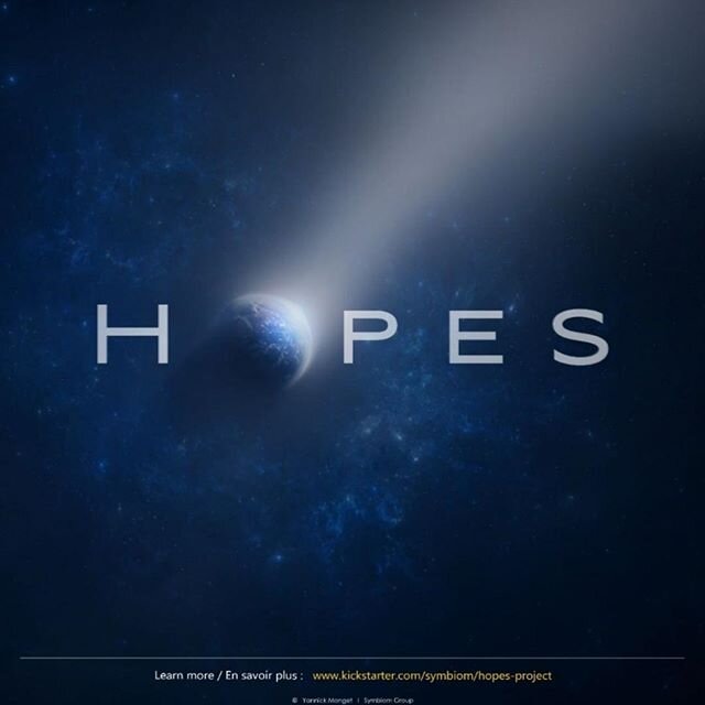 Very happy to be part of this wonderful, timely and worthwhile artistic journey &ndash; Please consider participating 🌎🌍🌏
HOPES project. Coming soon.
Read more / En savoir plus : 
https://www.kickstarter.com/projects/symbiom/hopes-project

#ecolog