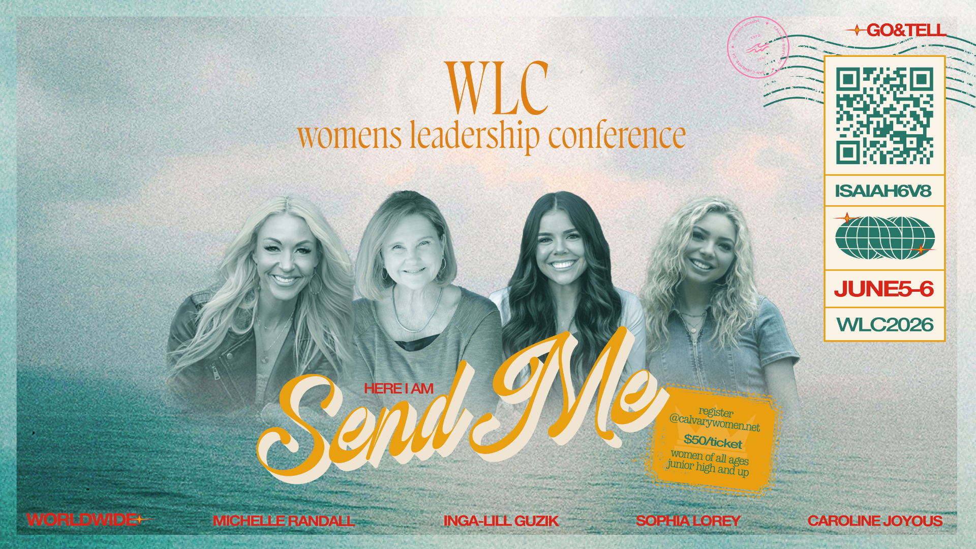 Women's Leadership Conference at Calvary South OC San Clemente on June 5-6, 2026