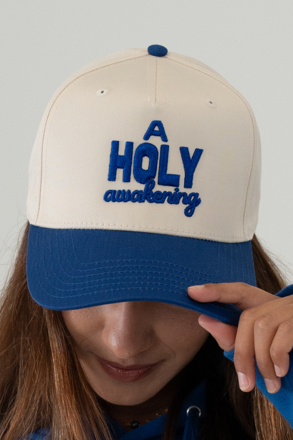 A Holy Awakening Blue Two Tone Hat