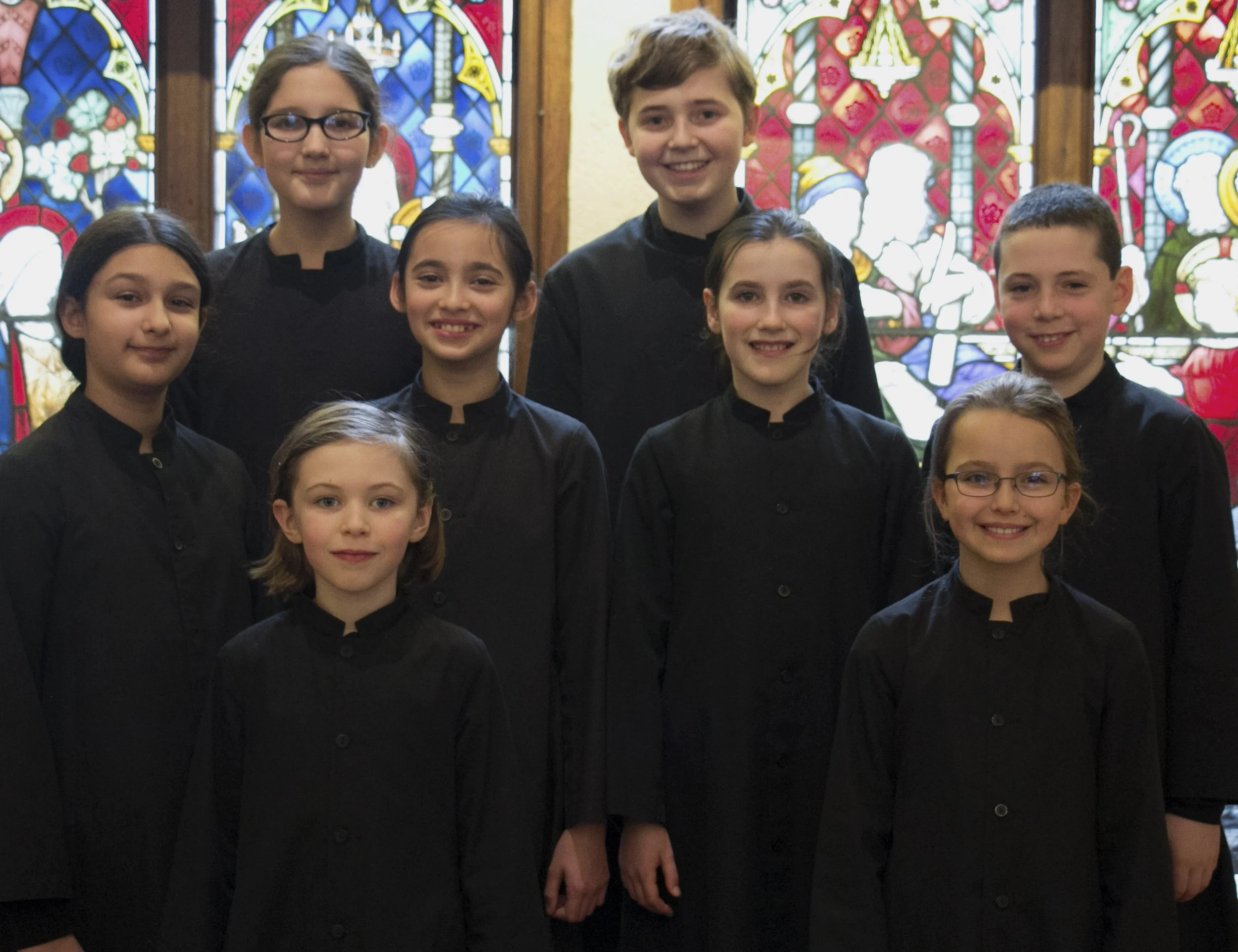 OperaKids members from Boston City Singers. Around two dozen OperaKids will come to New York to perform Oedipus the King with The Cecilia Chorus.