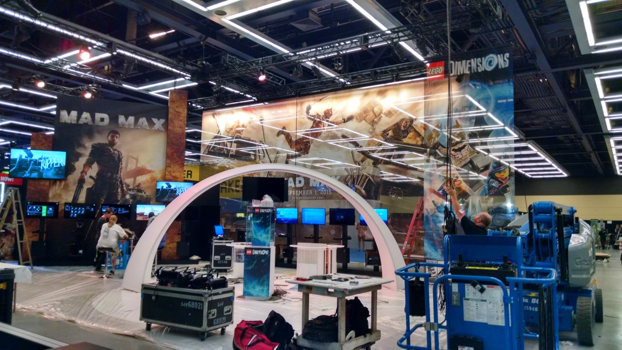 Intimidatingly large setups...