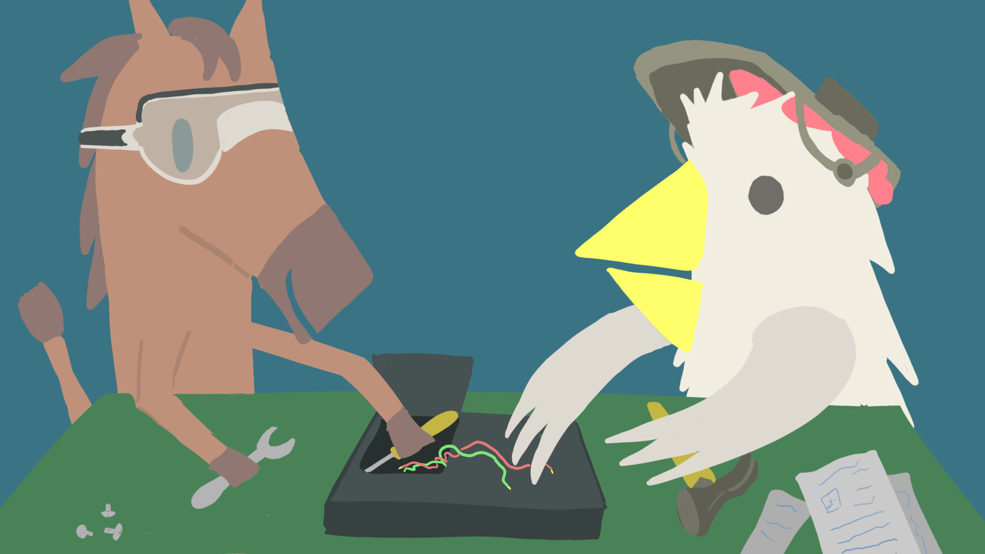 ultimate chicken horse squirrel ultimate chicken horse squirrel