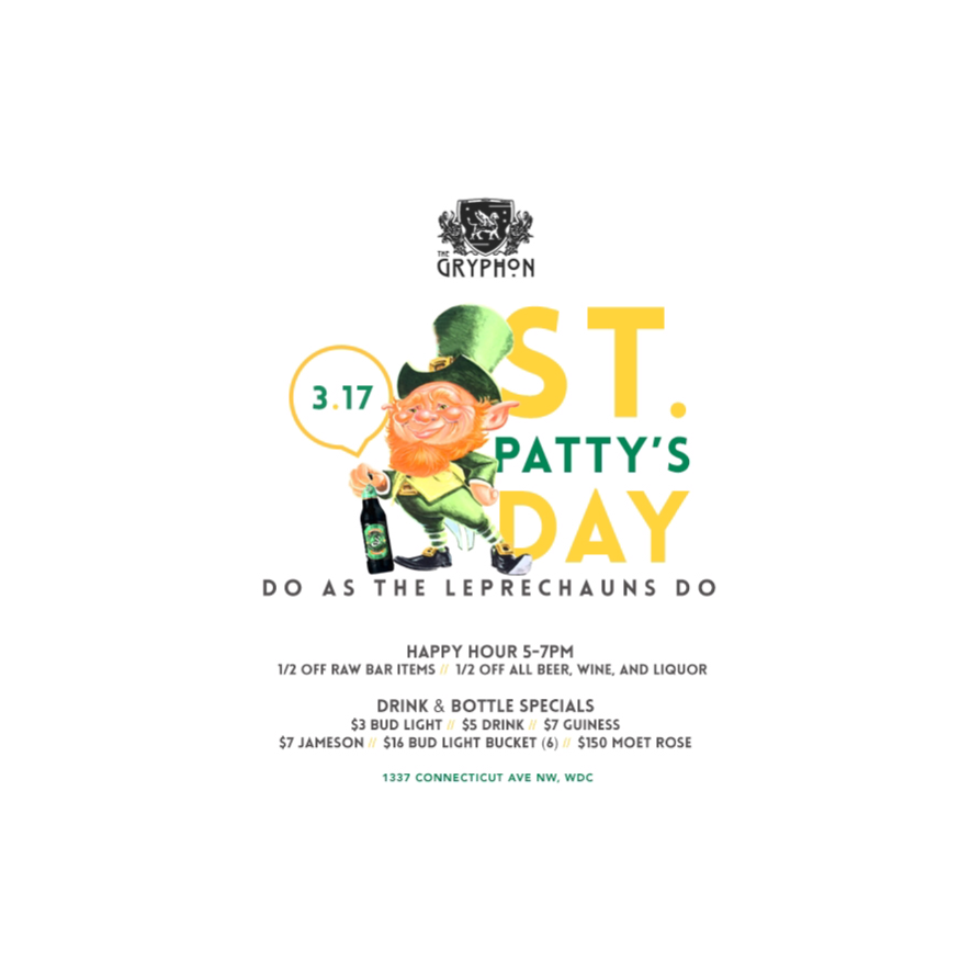 ST. PATTY'S DAY PARTY