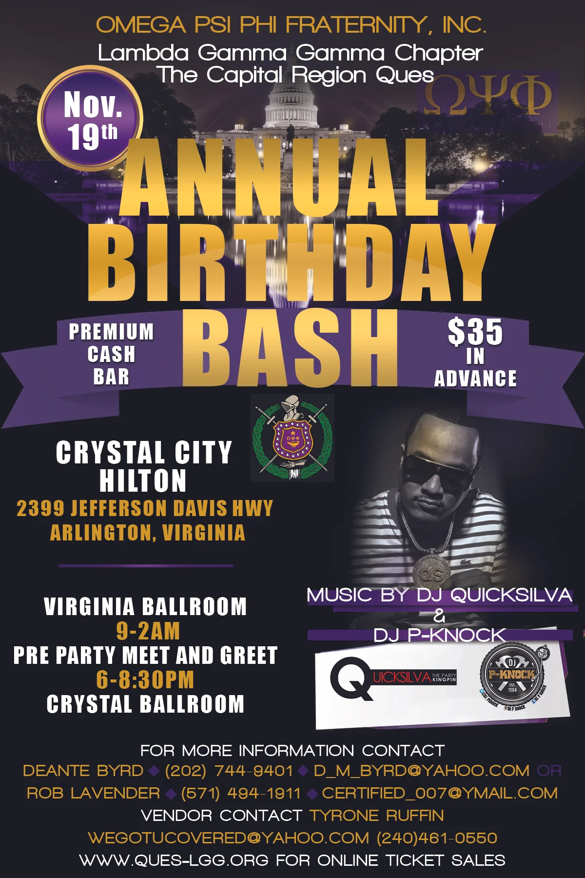 𝛀𝚿𝚽 ANNUAL BIRTHDAY BASH