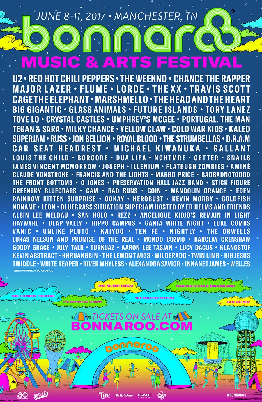 BONNAROO MUSIC FEST